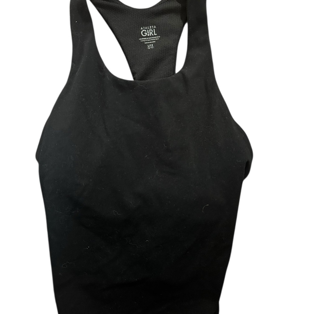 Athleta Black Racerback Tank Top - Picture 2 of 4